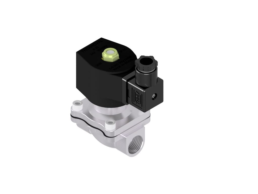 2-Way Normally Closed ---> Open when energized.