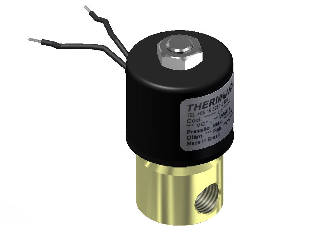Solenoid Valve 2-Way Normally Closed 1/4" NPT