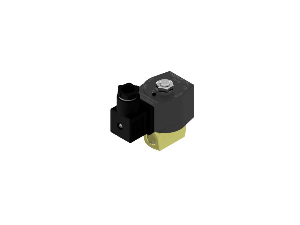 Solenoid Valve 2-Way Normally Closed 1/4" NPT