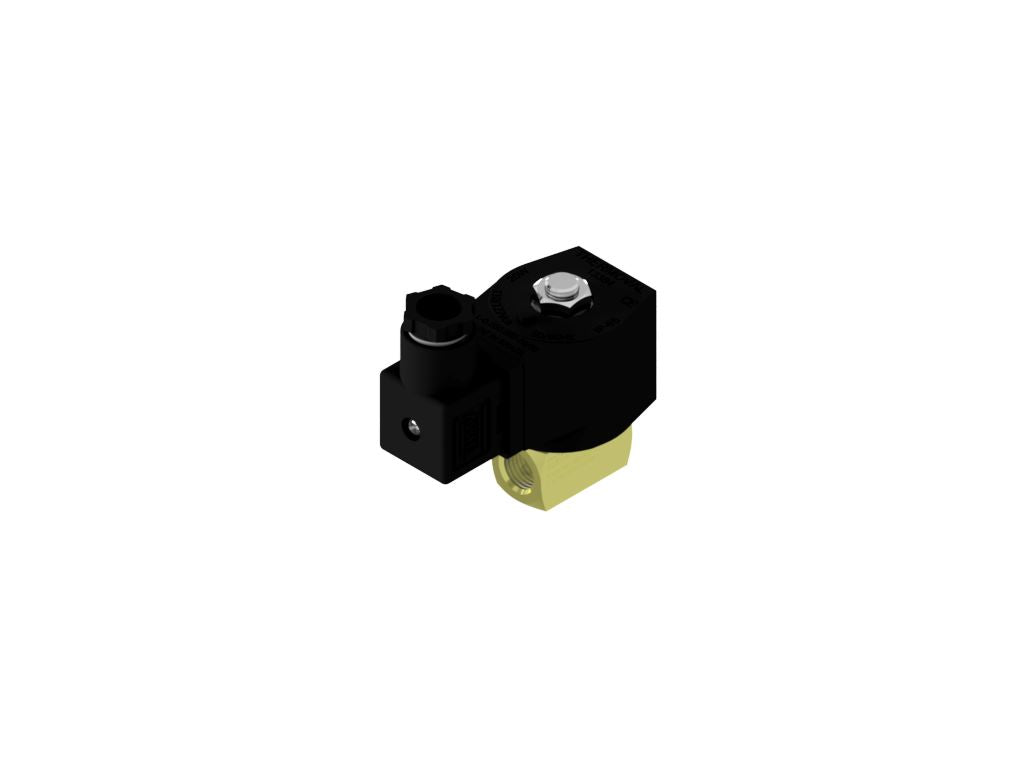 Solenoid Valve 2-Way Normally Closed 1/4" NPT