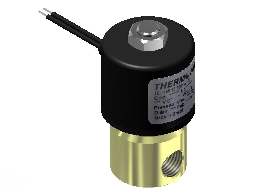 Solenoid Valve 2-Way Normally Closed 1/4" NPT