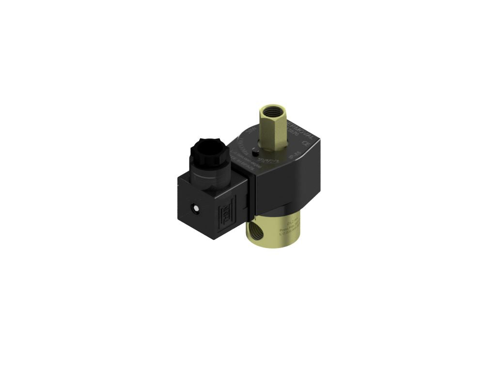 Solenoid Valve 3-Way Normally Open 1/4" NPT