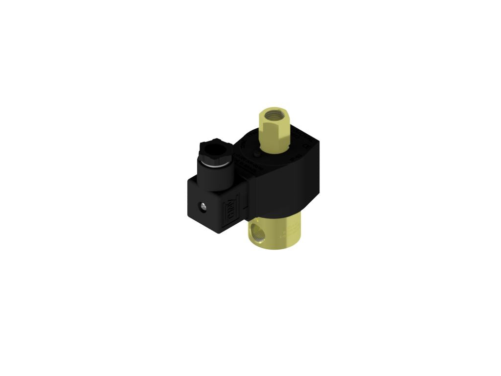 Solenoid Valve 3-Way Normally Closed 1/4" NPT