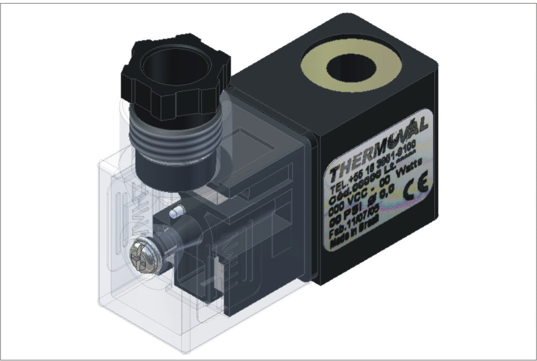 Solenoid Coil 24VDC 4W
