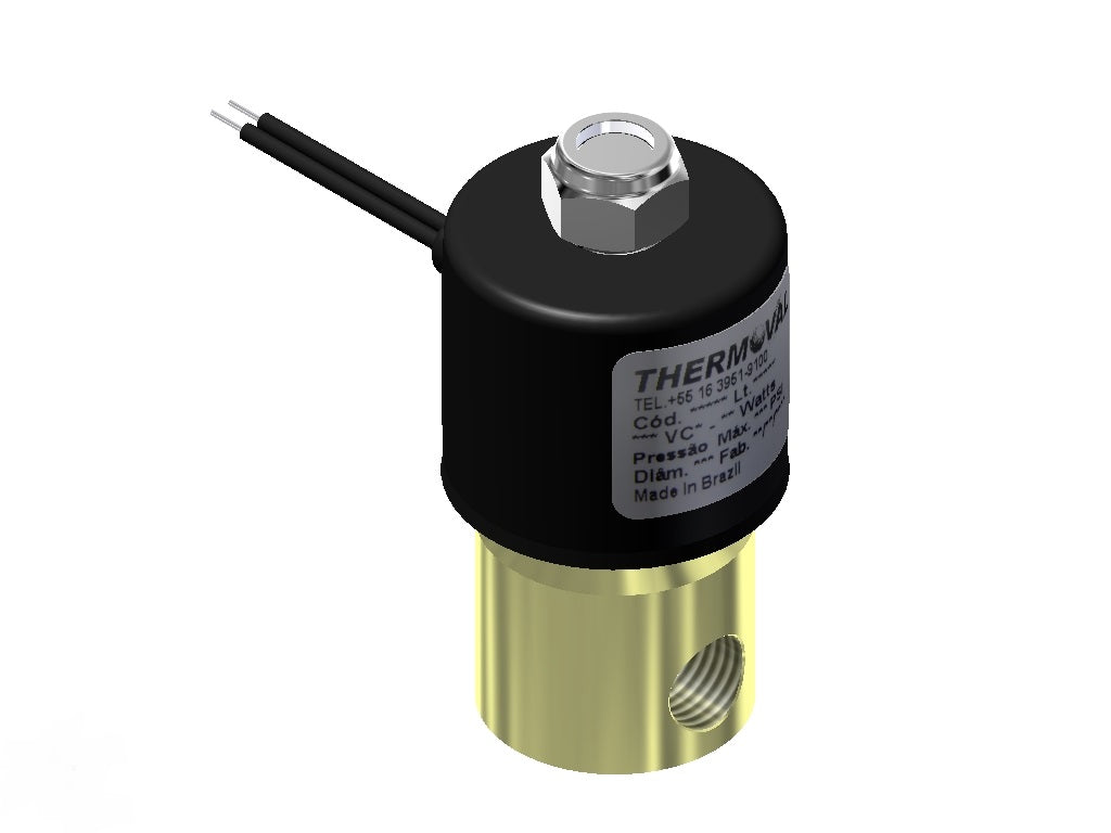 Solenoid Valve 2-Way Normally Closed 1/4" NPT