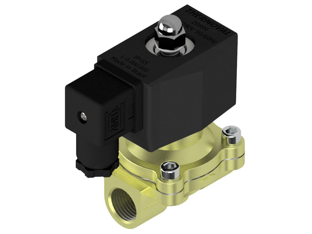 Solenoid Valve 2-Way Normally Closed 1/2"