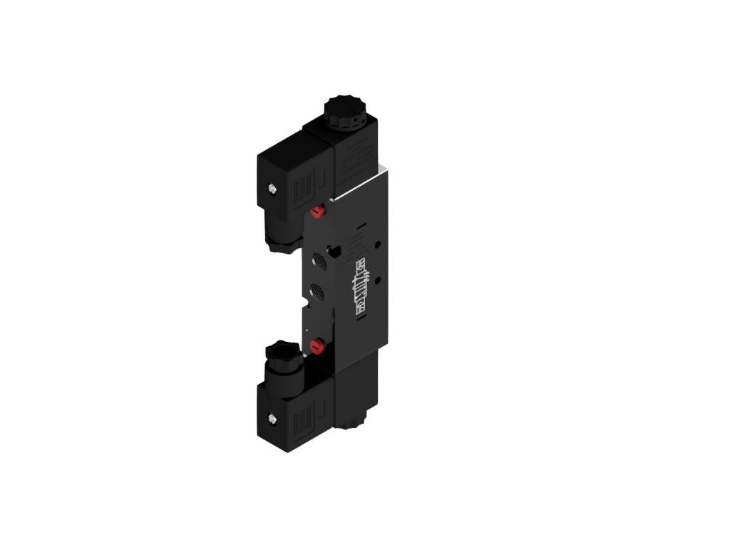 Pneumatic Valve, 5/2-Way Double Solenoid, 1/8" NPT