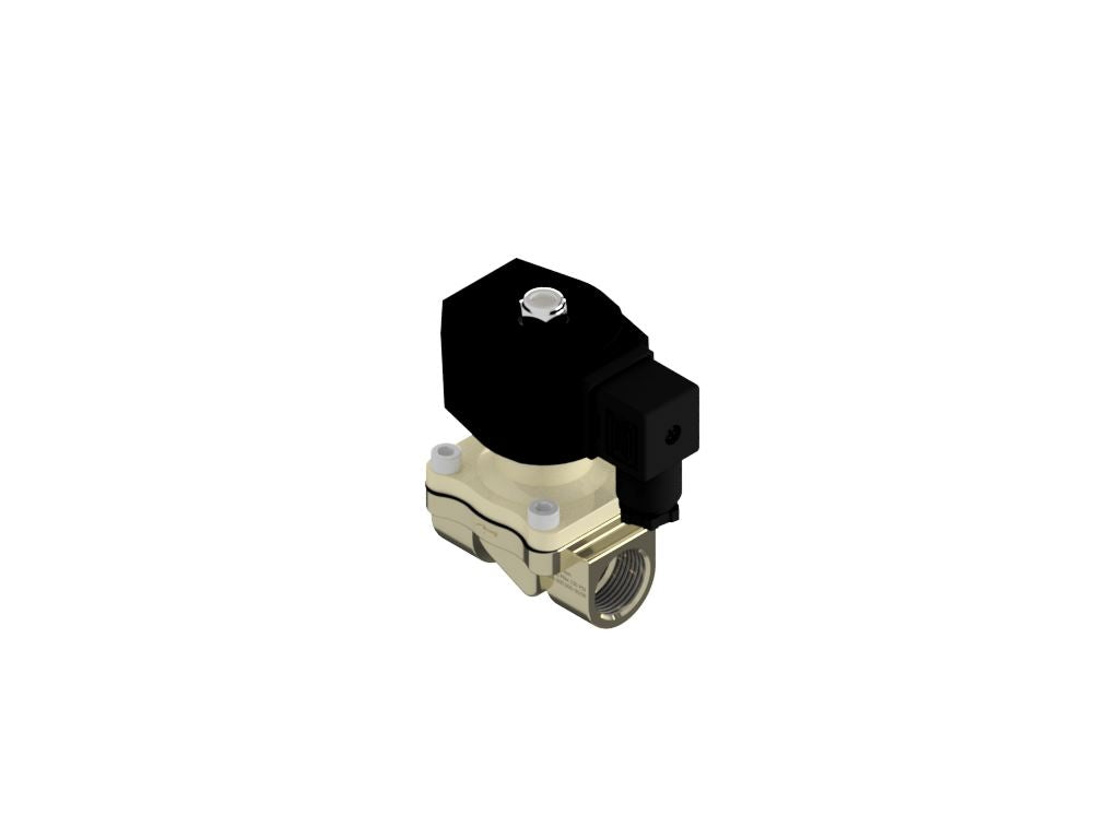 Válvula Solenoide 2 Vías Normalmente Cerrada 3/4" NPT
