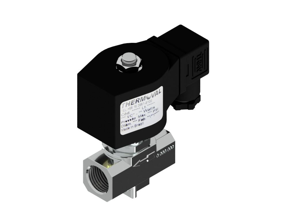 Steam Valve, 2-Way Normally Closed, 1/2" NPT