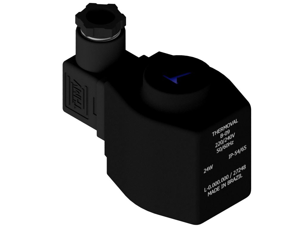 Solenoid Coil 220/240V, 24W, Enameled Wire AWG 35