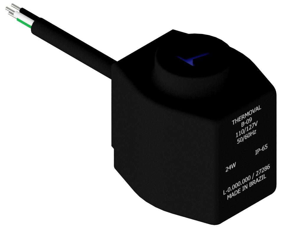 Solenoid Coil 110/127V, 24W, Enameled Wire AWG 33