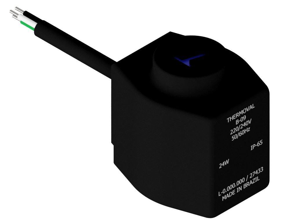 Solenoid Coil 220/240V, 24W, Enameled Wire AWG 35