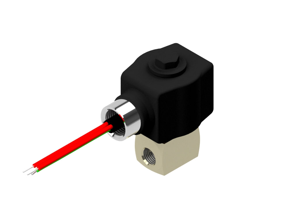 Solenoid Valve 2-Way Normally Closed 1/4" NPT