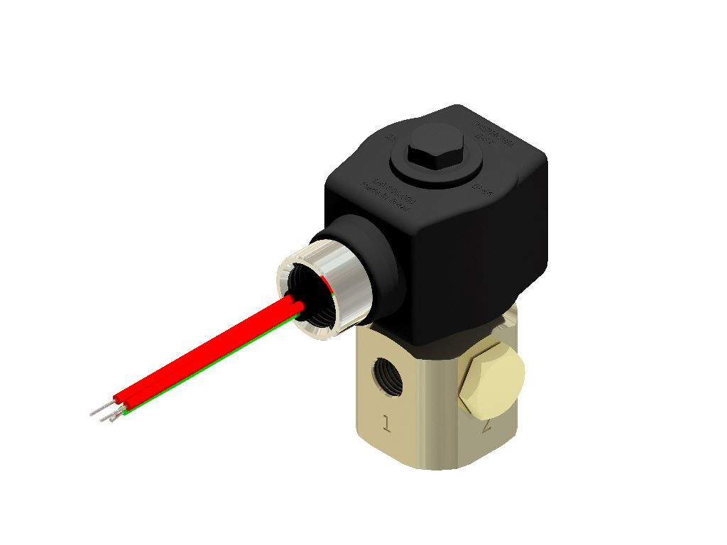 Solenoid Valve, UNIVERSAL 3 WAY, 1/4" NPT