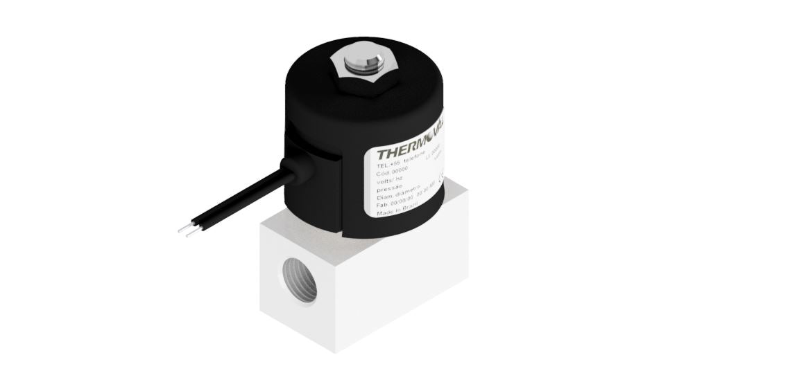 Solenoid Valve 2way, Normally Closed, 1/4" NPT, 24V
