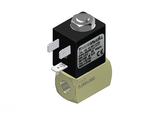 Electroválvula 2 Vías Normalmente Cerrada Conexión Hembra 1/8"NPT 110/127V 50/60Hz 20W