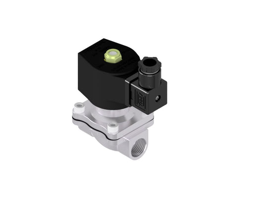 2-Way Normally Closed ---> Open when energized.