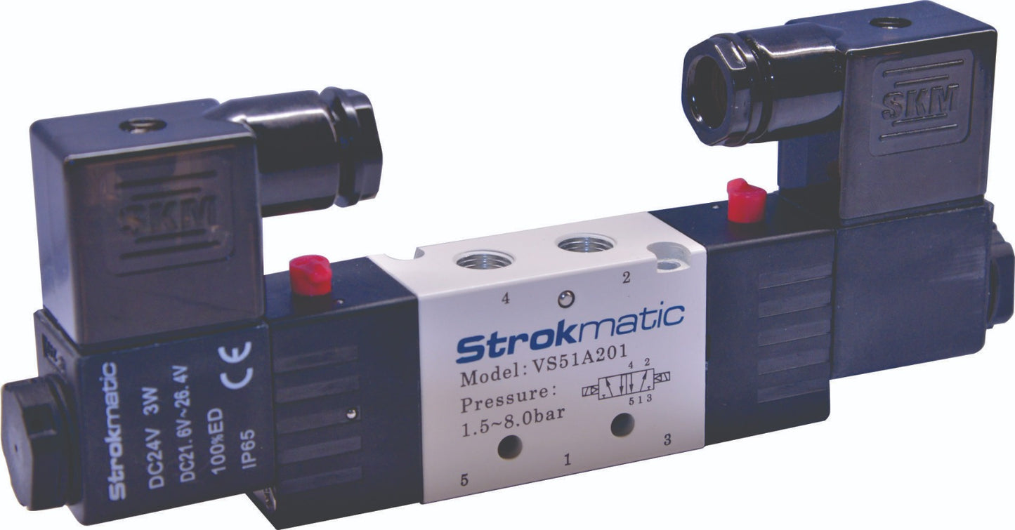 5/3-Way Double Solenoid Valve