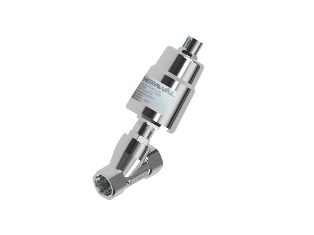 Angle Valve, 2-way, Normally Closed with pneumatic command, 3/4 NPT